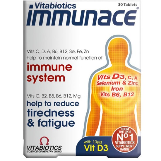 Vitabiotics Immunace 30 Tablet Multivitamin - 1