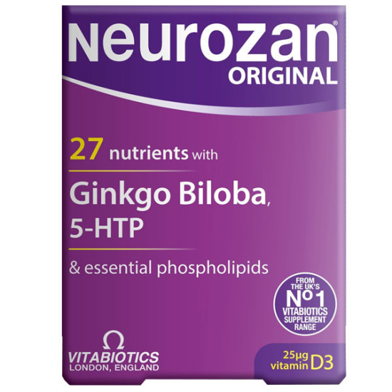 Vitabiotics Neurozan Original 30 Tablet Magnezyum Takviyesi - 1