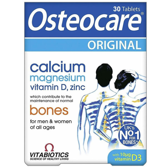 Vitabiotics Osteocare Original 30 Tablet Kalsiyum Takviyesi - 1