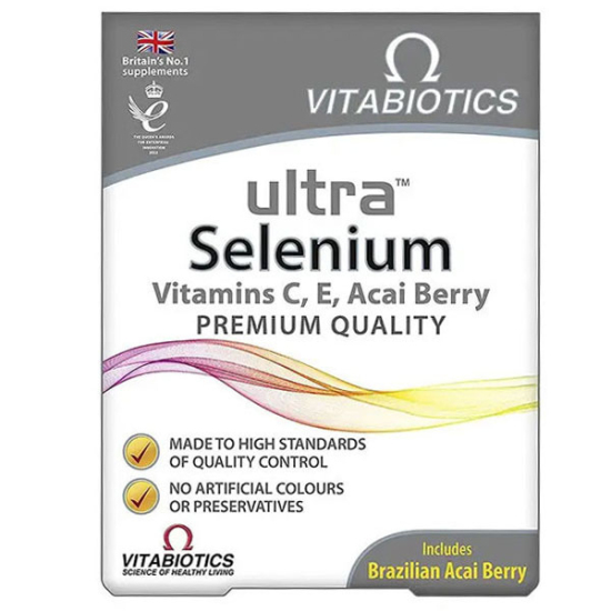 Vitabiotics Ultra Selenium 165 mcg 30 Tablet - 1