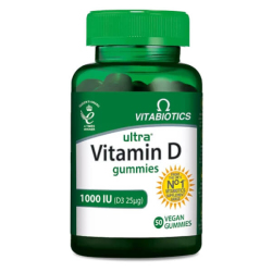 Vitabiotics Ultra Vitamin D Gummies 50 Kapsül D Vitamini İçeren Gıda Takviyesi - Vitabiotics