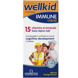 Vitabiotics Wellkid Immune Liquid Sıvı Takviye 150 ML Gıda Takviyesi - Vitabiotics