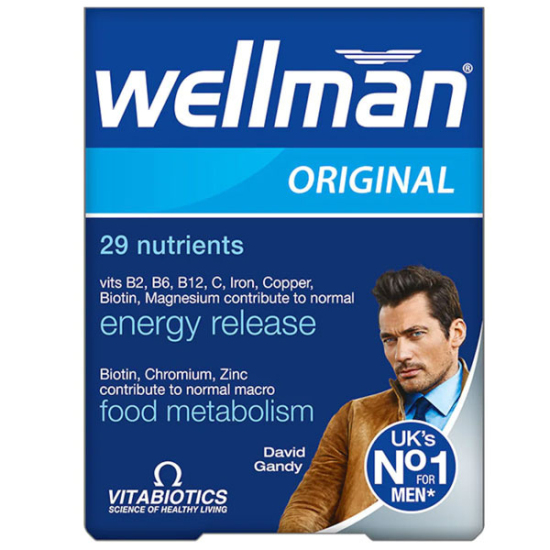 Vitabiotics Wellman 30 Tablet Gıda Takviyesi - 1