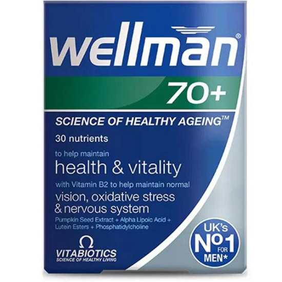 Vitabiotics Wellman 70+ 30 Tablet - 1