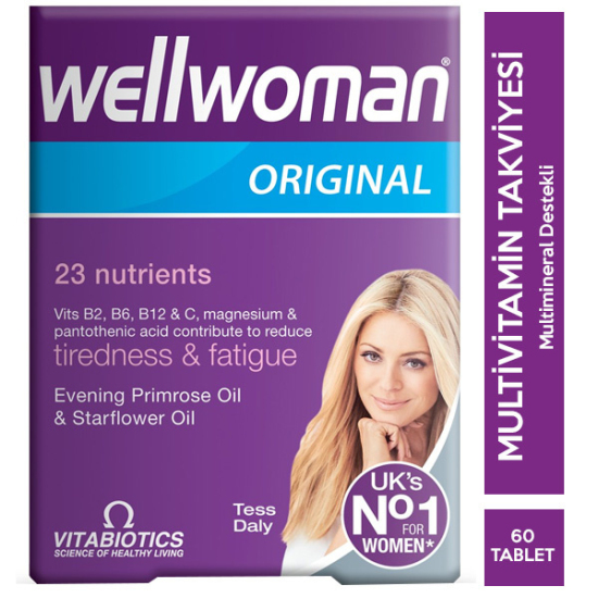 Vitabiotics Wellwoman 60 Tablet Gıda Takviyesi - 1