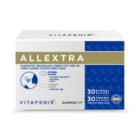 Vitafenix Allextra Kuersetin Çörek Otu Yağı 60 Kapsül - 1