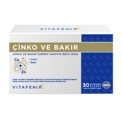 Vitafenix Çinko Bakır 30 Kapsül - Vitafenix