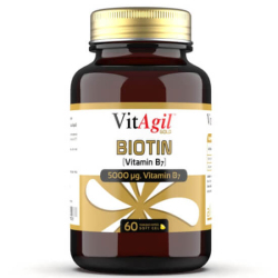 Vitagil Gold Biotin 60 Yumuşak Kapsül - Allergo
