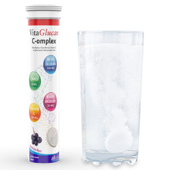 Vitaglucan C-omplex 20 Efervesan Tablet - 2