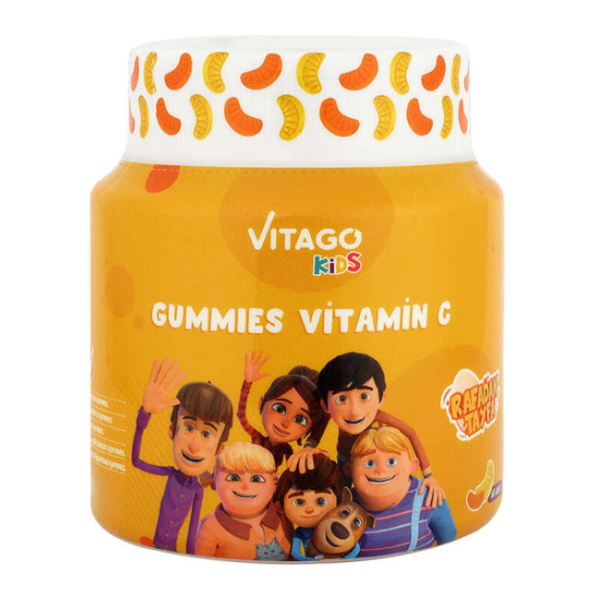 Vitago Kids Gummies Vitamin C İçeren 60 Çiğnenebilir Form - 1