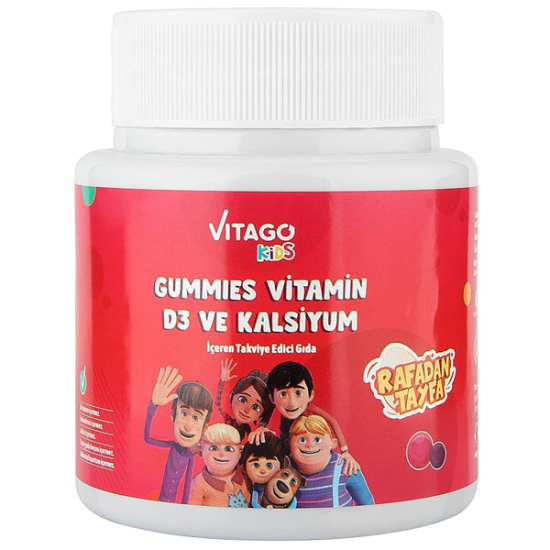 Vitago Kids Vitamin D3 Kalsiyum 30 Gummies - 1