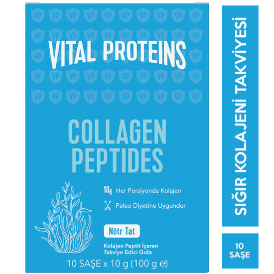 Vital Proteins Collagen Peptides 10x10 GR Saşe Nötr Tat - 1