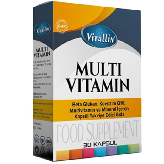 Vitallin Multivitamin 30 Kapsül - 1