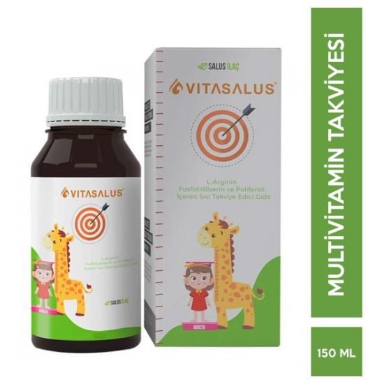 Vitasalus L Arginin Multivitamin Takviye Edici Gıda 150 ML - 1