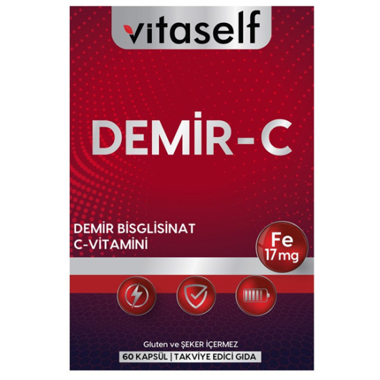 Vitaself Demir C 60 Kapsül - 1