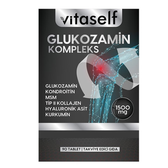 Vitaself Glukozamin Kompleks 90 Tablet - 1