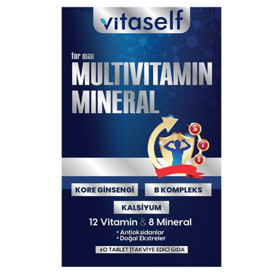 Vitaself Multivitamin For Man 60 Tablet - 1