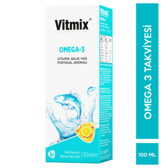 Vitmix Omega 3 Balık Yağı 100 ML - 1