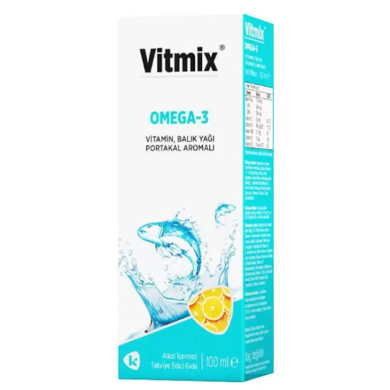 Vitmix Omega 3 Balık Yağı 100 ml - 1