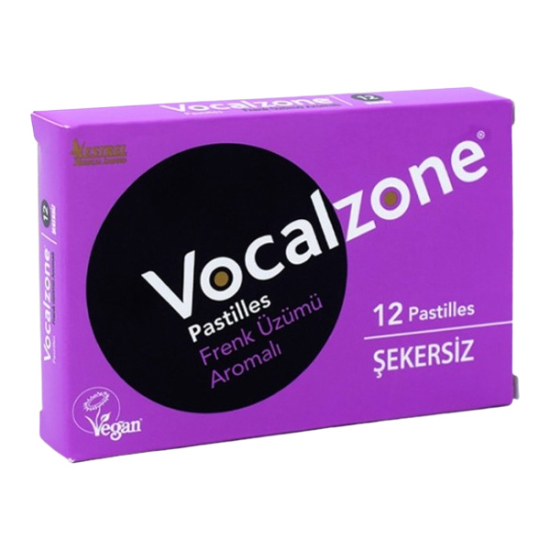 Vocalzone Frenk Üzümlü Pastil 12 li - 1