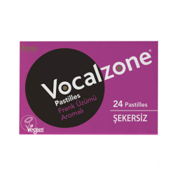 Vocalzone Frenk Üzümlü Pastil 24 lü - Vocalzone