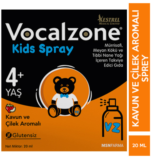 Vocalzone Kids Çocuk Boğaz Spreyi 20 ML - 1
