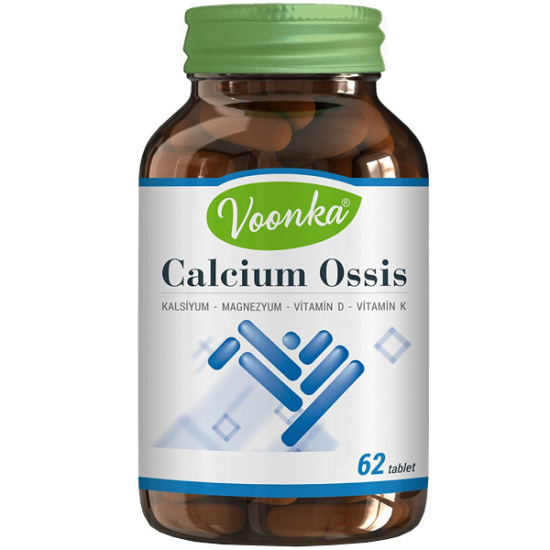 Voonka Calcium Ossis 62 Tablet Kalsiyum Takviyesi - 1