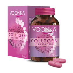 Voonka Collagen Hyaluronic Acid 32 Tablet - Voonka