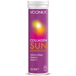 Voonka Collagen Sun Effervescent 15 Efervesan Tablet - Voonka