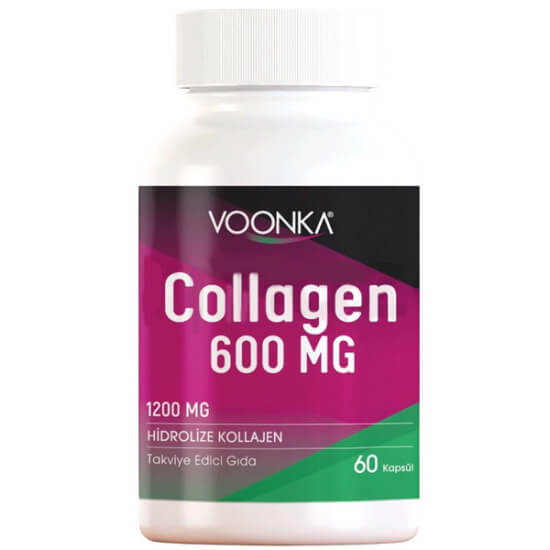 Voonka Collagen İçerikli Takviye Edici Gıda 60 Kapsül - 1