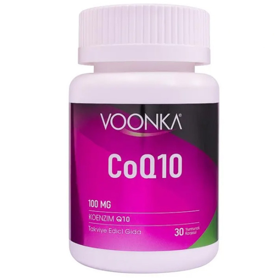 Voonka CoQ10 100 mg 30 Yumuşak Kapsül - 1