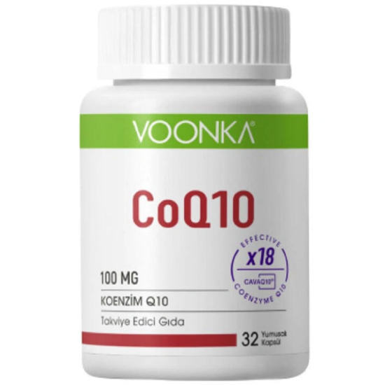 Voonka CoQ10 100 mg 32 Yumuşak Kapsül - 1