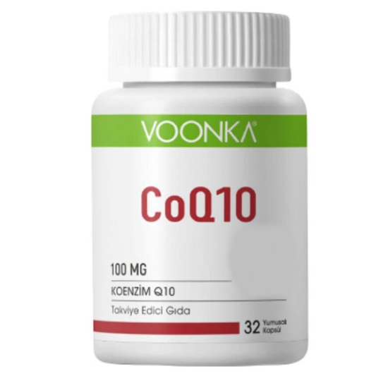 Voonka CoQ10 100 mg 32 Yumuşak Kapsül - 1