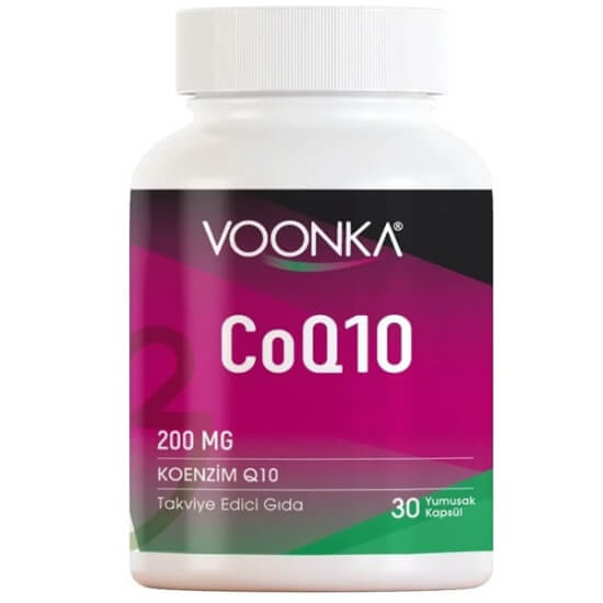 Voonka Koenzim Q10 200 mg 30 Kapsül - 1