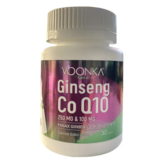 Voonka Ginseng Coenzyme Q10 30 Kapsül - 1