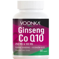 Voonka Ginseng Coenzyme Q10 30 Kapsül - Voonka