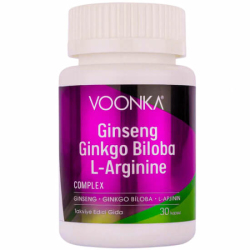 Voonka Ginseng Ginkgo Biloba L Arginine 30 Kapsül Gıda Takviysi - Voonka