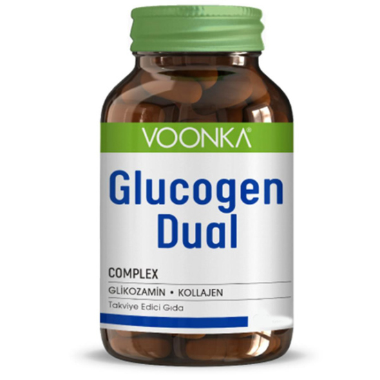 Voonka Glucogen Dual 90 Tablet Gıda Takviyesi - 1