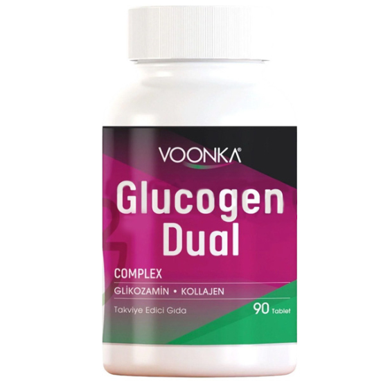 Voonka Glucogen Dual 90 Tablet Gıda Takviyesi - 1