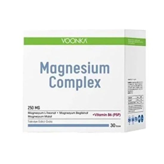 Voonka Magnesium Complex 30 Saşe Magnezyum Takviyesi - 1
