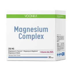 Voonka Magnesium Complex 30 Saşe Magnezyum Takviyesi - Voonka