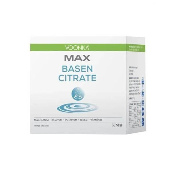 Voonka Max Basen Citrate 30 Saşe - 1