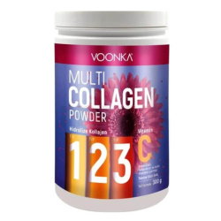 Voonka Multi Collagen Powder 300 GR C Vitamini İçeren Kolajen Takviyesi - Voonka