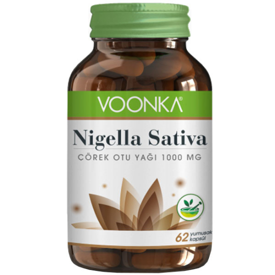 Voonka Nigella Sativa 1000 Mg 62 Çörek Otu Yağı Kapsülü - 1