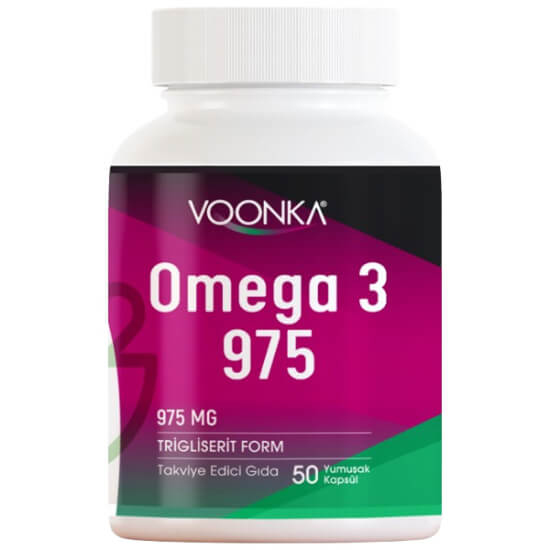 Voonka Omega 3 975 mg 50 Kapsül - 1