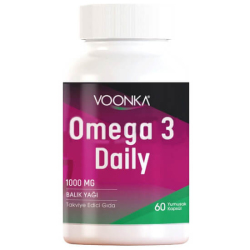 Voonka Omega 3 Daily 60 Yumuşak Kapsül - Voonka