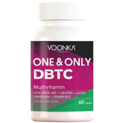 Voonka One Only DBTC Multivitamin 60 Tablet - Voonka