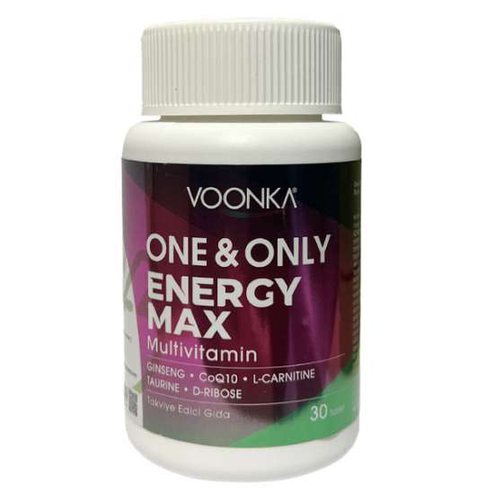 Voonka One Only Energy Max Multivitamin 30 Kapsül - 1