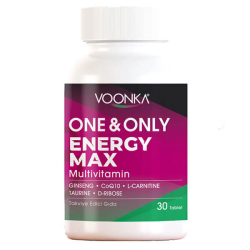 Voonka One Only Energy Max Multivitamin 30 Kapsül - Voonka