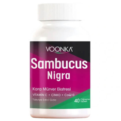 Voonka Sambucus Nigra 40 Çiğneme Tableti - Voonka